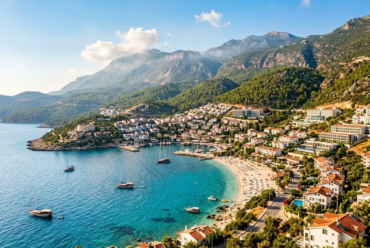 Familienurlaub Türkei — Küste mit Meer