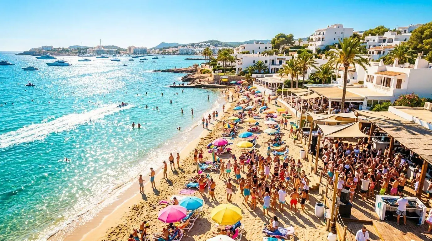Ibiza. Clubs. Sunset. — Stimmungsbild